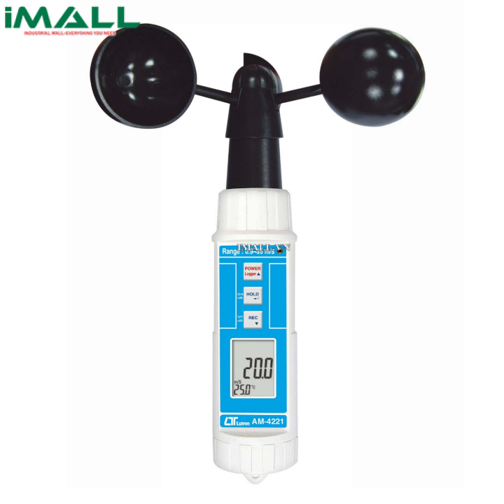 Máy đo tốc độ gió, nhiệt độ LUTRON AM-4221 (0.9 - 35.0 m/s)