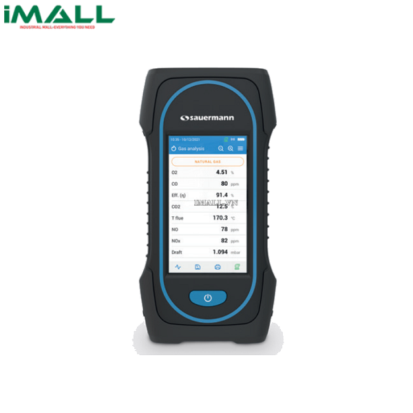 Máy đo khí thải Sauermann SICA 130 KIT 2AS (27507, cảm biến O2, CO)
