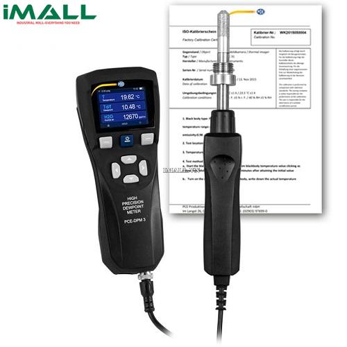 Máy đo độ ẩm (-10~60°C; 0~100%; -50~30°C;  kèm Certificate ISO) PCE DPM 3-ICA