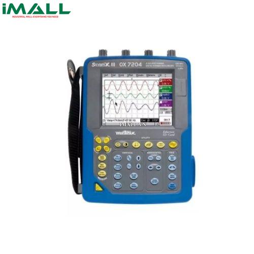 Máy hiện sóng cầm tay kênh cách ly Metrix OX 7204 (OX7204-CSDO, 200Mhz, 4CH, đo công suất)