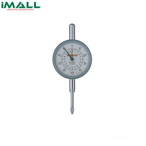Đồng hồ so Peacock 207W (20mm, 0.01mm, 2 kim)