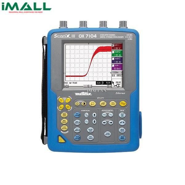 Máy hiện sóng cầm tay kênh cách ly Metrix OX 7104 (OX7104-CSDO, 100Mhz, 4CH, đo công suất)
