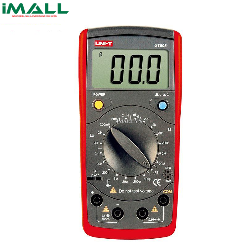 Máy đo LCR UNI-T UT603 (20H, 600uF, 20MΩ)