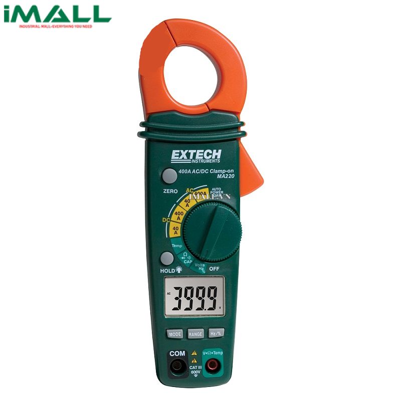 Ampe kìm đo dòng AC/DC Extech MA220 (400A)