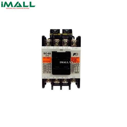 Contactor Fuji SC-03 110V (9A 4kW NO, NC)