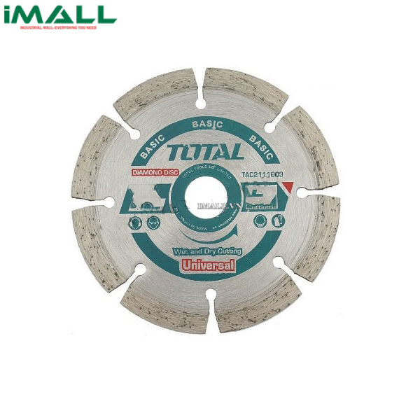 Đĩa cắt gạch khô có phủ hợp kim nhân tạo (125x22mm) Total TAC2111253