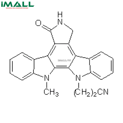 Hóa chất Gö 6976 (C₂₄H₁₈N₄O, ống nhựa 1 mg) Merck 365250-1MG US1365250-1MG