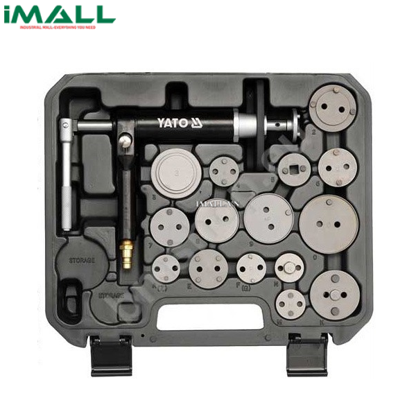 Bộ cảo đĩa thắng,Calip dùng khí nén 16 món Yato YT-0671