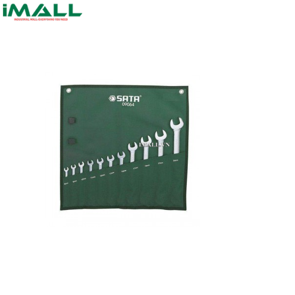 Bộ cờ lê vòng miệng 11 chi tiết (8~24mm) SATA 09064