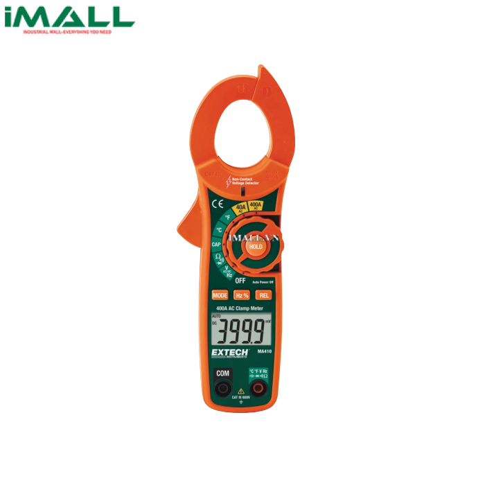 Ampe kìm AC EXTECH MA410 (400A, NCV, đo nhiệt độ kiểu K)