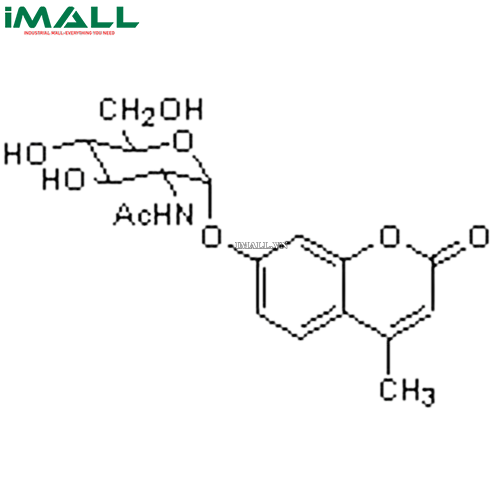 Hóa chất 4-Methylumbelliferyl-N-acetyl-α-D-glucosaminide (C₁₈H₂₁NO₈, ống nhựa 5 mg) Merck 474500-5MG US1474500-5MG