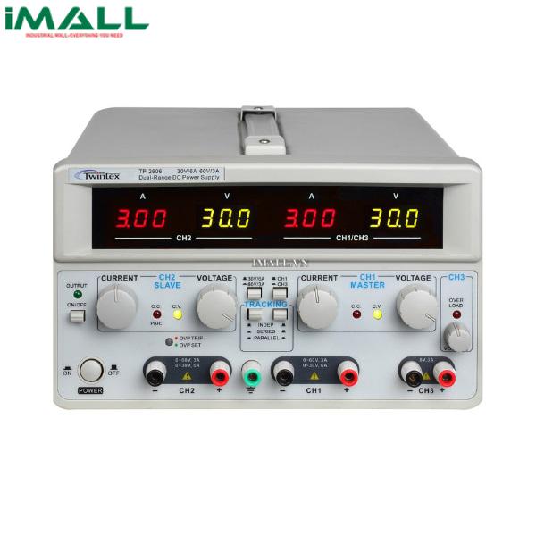 Máy cấp nguồn DC Switching Twintex TP-2606 (30V/ 6A hoặc 60V/3A)