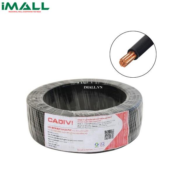 Dây cáp điện 1 lõi Cadivi CV-6 mm2 (Đen) – 0.6/1KV