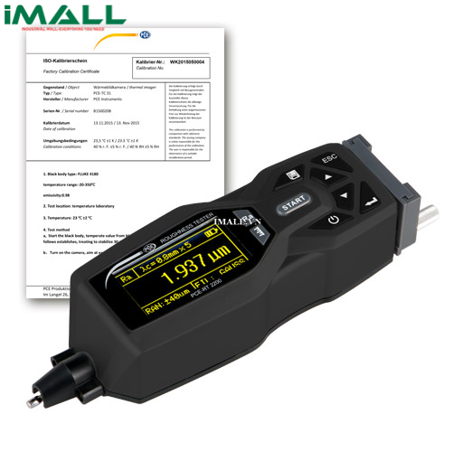 Máy đo độ nhám bề mặt PCE RT 2200-ICA