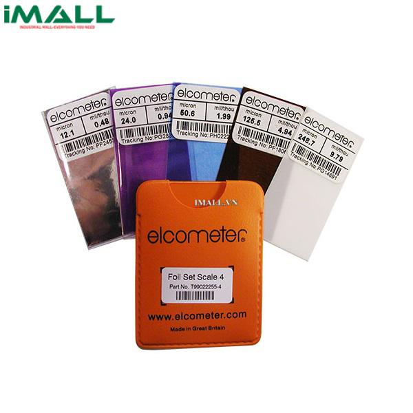 Bộ tấm chuẩn (cho máy đo độ dày lớp phủ) ELCOMETER Scale 4 (T99022255-4) (±2 µm)