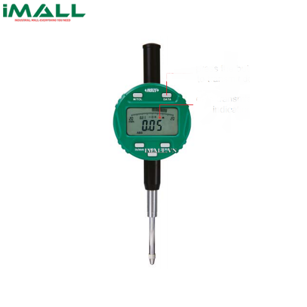 Đồng hồ so điện tử INSIZE 2103-25FQ (25.4mm/1”; 0.001mm; lưng phẳng)