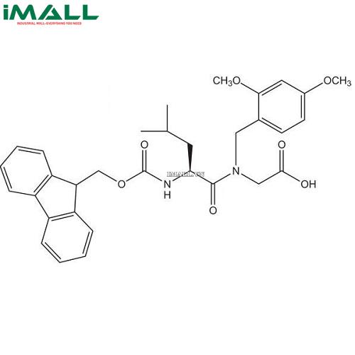 Hóa chất Fmoc-Leu-(Dmb)Gly-OH (C₃₂H₃₆N₂O₇; Chai thủy tinh 1 g) Merck 8521210001
