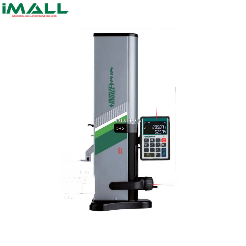 Thước đo độ cao thủ công 1 chiều (Không có đệm khí) INSIZE DHG-C420 (0~406mm;8μm)