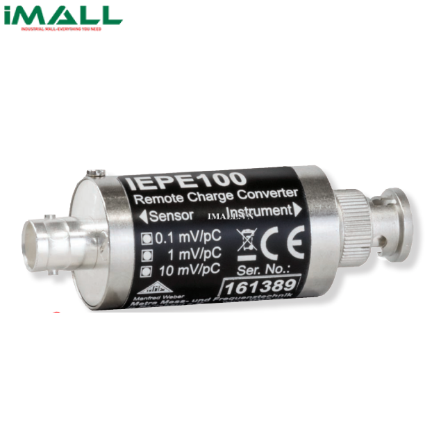 Bộ khuếch đại cho cảm biến gia tốc MMF IEPE100 (0,1~10mV/pC, ± 500~50000pC)