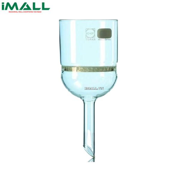 Phễu buecher 220ml, kích thước đĩa lọc 73mm, sử dụng giấy đường kính 90mm Duran 213413409