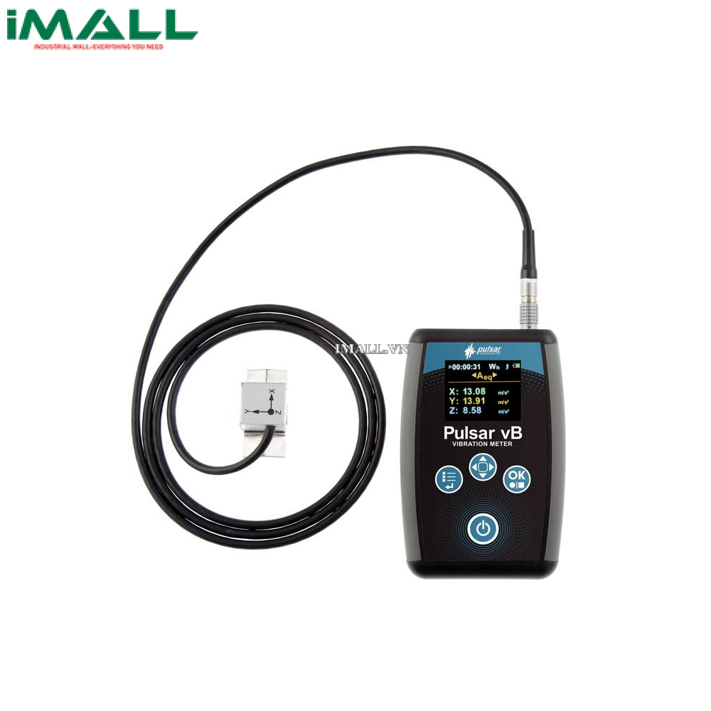 Máy đo độ rung cầm tay PULSAR vB (0.50 - 2000.0m/s2, 1 kênh đo)