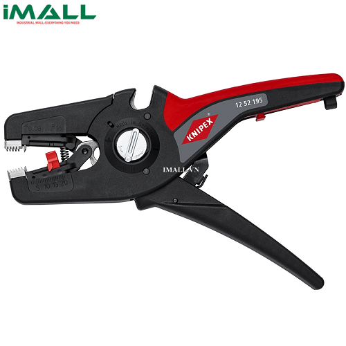 Kìm Tách Cáp Điện MultiStrip PreciStrip 16 - Tiết Diện 0.08 - 16mm² Knipex 12 52 195