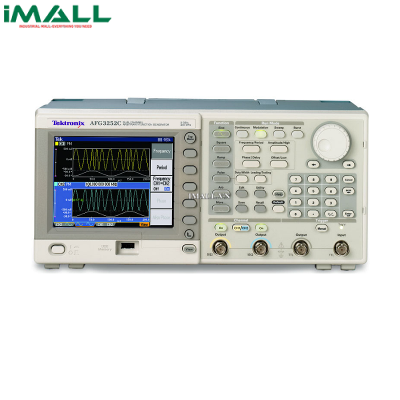 Máy phát xung Tektronix AFG3151C (150 MHz, 1CH, 250MS/s-1GS/s)