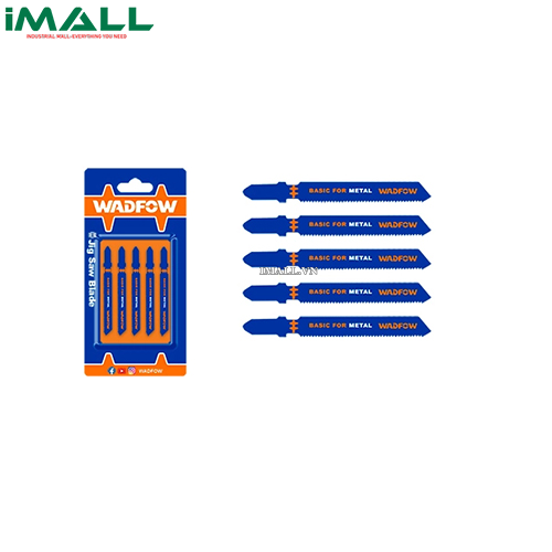 Bộ 5 lưỡi cưa lọng (cưa kim loại) 50mm,21TPI Wadfow WJB118A