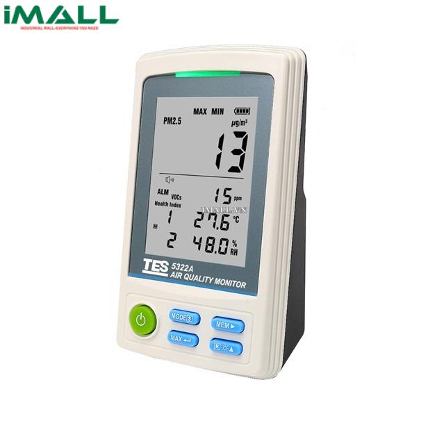 Máy đo độ bụi, nhiệt độ, độ ẩm không khí trong nhà TES TES-5321A (0 ~ 500)
