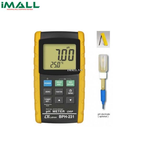 Máy đo pH/ORP Lutron BPH-231 (RS232/USB, Data logger)