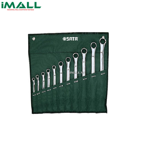 Bộ cờ lê hai đầu vòng 8 chi tiết (5.5~27mm) SATA 08011