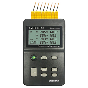 Thiết bị đo và ghi dữ liệu nhiệt độ 8 kênh OMEGA OM-HL-EH-TC (-200 đến 1372 C, TC Type)
