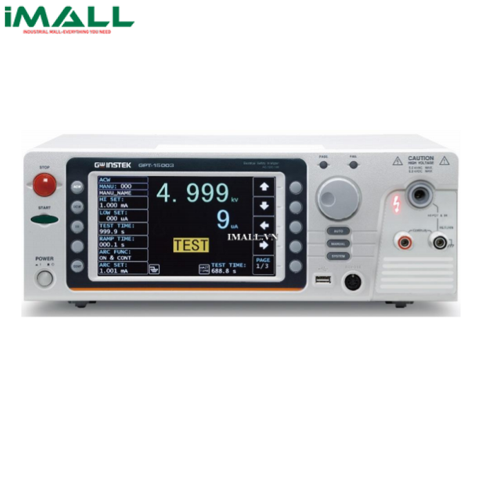 Thiết bị phân tích an toàn điện GW INSTEK GPT-15002 (ACW/DCW/GC)