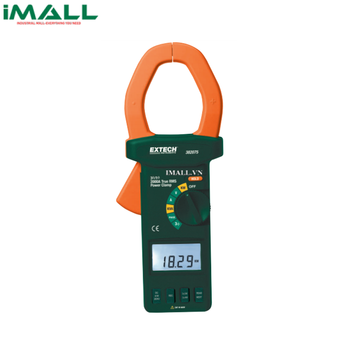 Ampe kìm phân tích công suất AC/DC EXTECH 382075