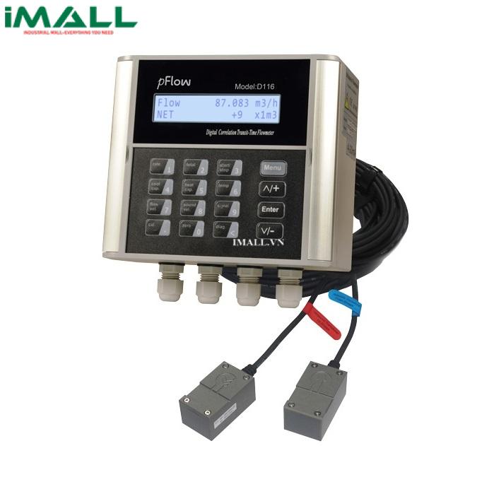 Máy đo lưu lượng bằng sóng siêu âm Pflow F5E (F5E-1-CP037E-030, 0.01 ~ ±5m/s)