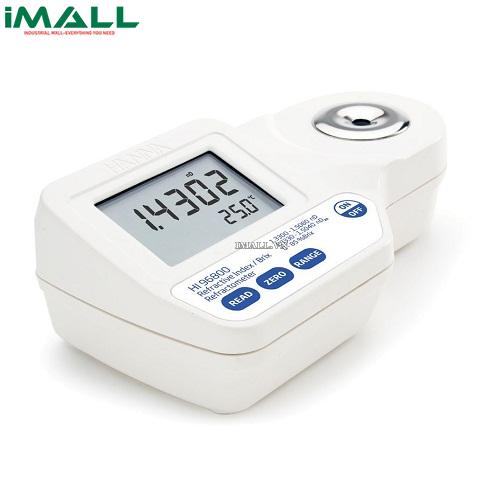 Khúc xạ kế cho chỉ số khúc xạ và Brix HANNA HI96800 (0.0 to 85.0% Brix; 1.3300 to 1.5080 nD; 1.3330 to 1.5040 nD₂₀)