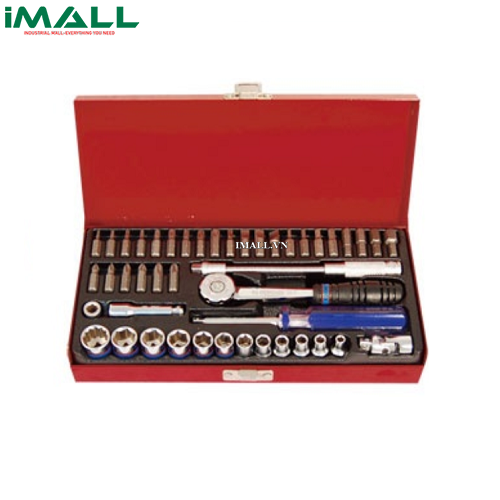Bộ tuýp 45 chi tiết hệ mét Kingtony 2575MR (1/4")