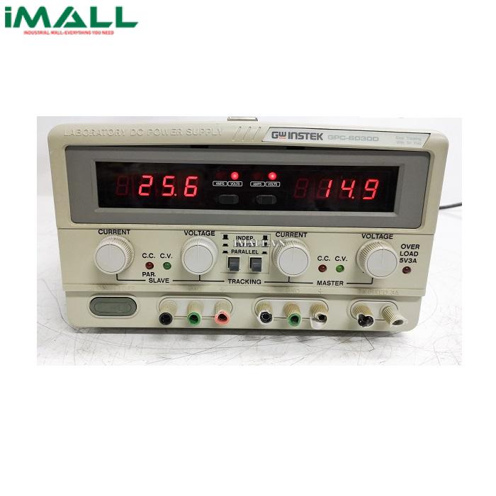 Nguồn DC tuyến tính 3 đầu ra GW instek GPC-6030D (60V, 3A, 375W)