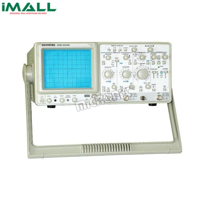 Máy hiện sóng tương tự GW INSTEK GOS-653G (50Mhz, 2CH, Delayed Sweep)