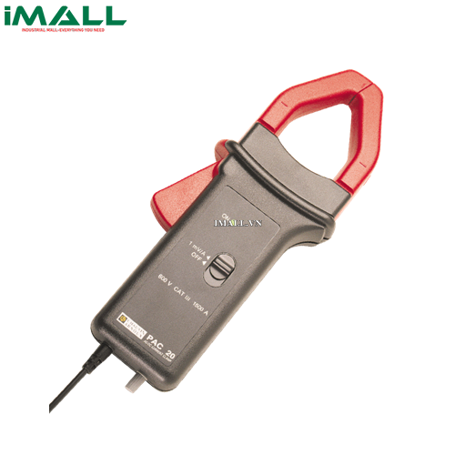 Kìm dòng điện AC/DC Chauvin Arnoux PAC 20 (P01120071, 1000A AC, 1400A DC)