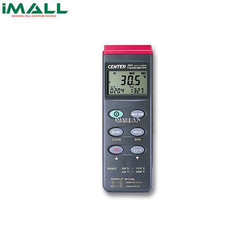 Máy đo nhiệt độ Center 305 ( Ghi dữ liệu, 1 kênh loại K)