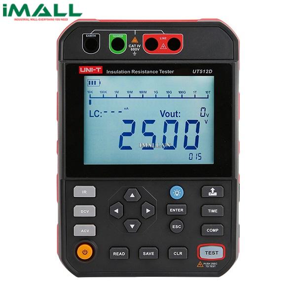 Máy đo điện trở cách điện (2500V, 1.00TΩ) UNI-T UT512D