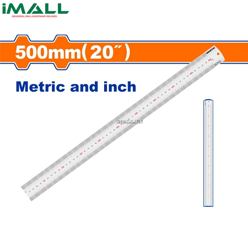 Thước lá thép 500mm(20") Wadfow WRU1350