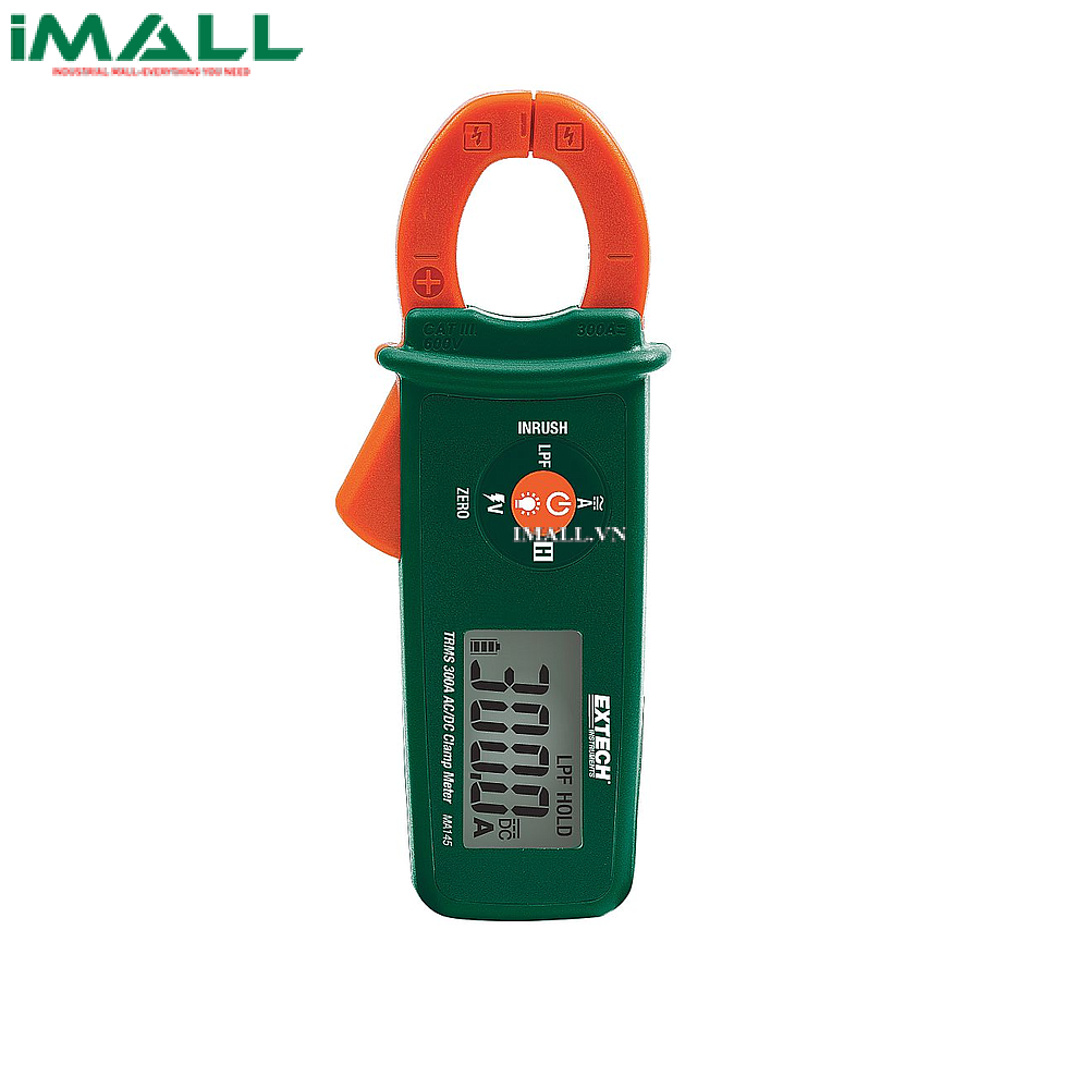 Ampe kìm đo dòng AC/DC + NCV EXTECH MA145 (AC/DC 300A; True RMS)