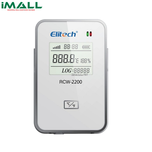 Bộ ghi dữ liệu nhiệt độ không dây Elitech RCW-2100 (-30℃~65℃, 10%RH~100%RH)