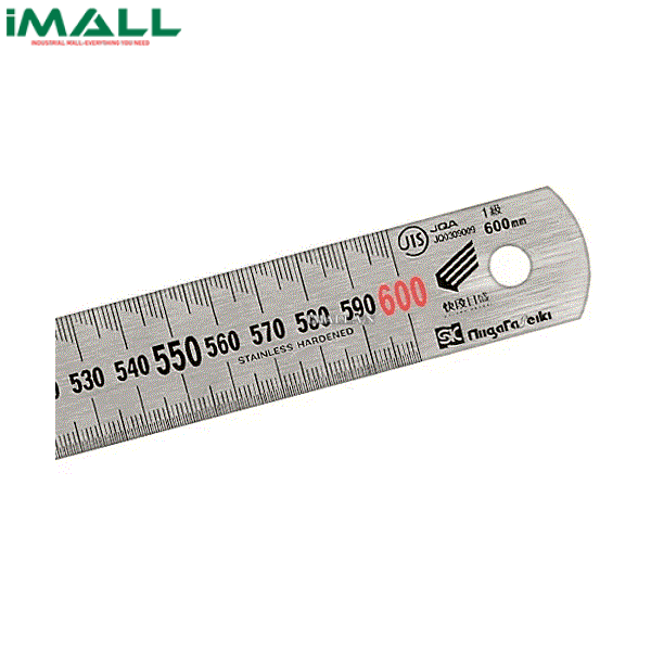 Thước lá thép Niigata Seiki ST-600KD (0-600mm)