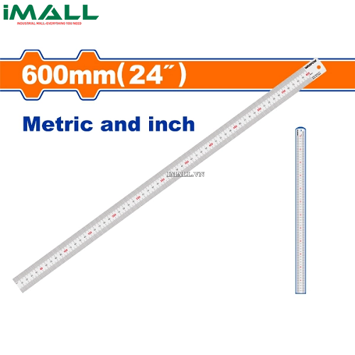 Thước lá thép 600mm(24") Wadfow WRU1360