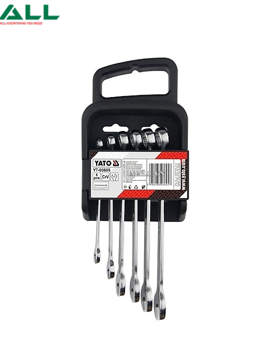 Bộ cờ lê vòng miệng 6 chi tiết Yato YT-03605 (8-15mm)