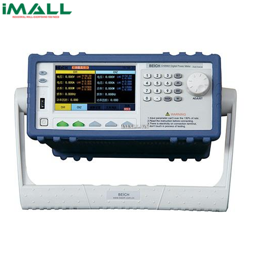 Máy đo công suất đa kênh Beich CH2902A (2 kênh, 5-600V; 0.05mA-5A; 0.001W-3kW)