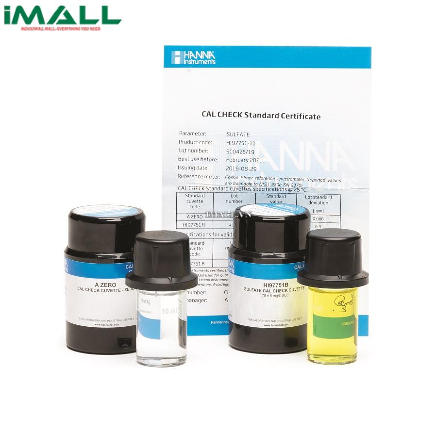 Dung Dịch CAL Check™ Chuẩn Cloride (Dùng Cho Máy HI97753) HANNA HI97753-11